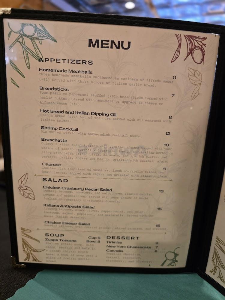 Awnie's Italian Cuisine Menu image 3