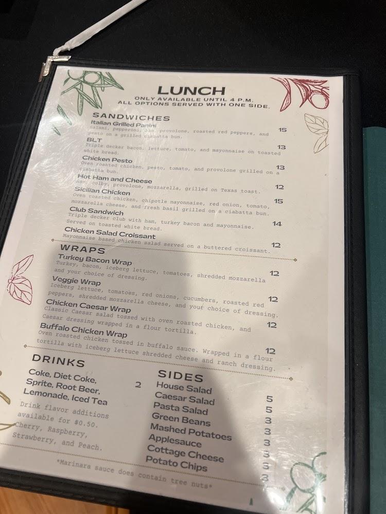 Awnie's Italian Cuisine Menu image 4